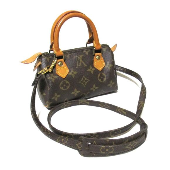 Louis Vuitton Monogram Mini Speedy Shoulder Bag - Picture 1 of 6